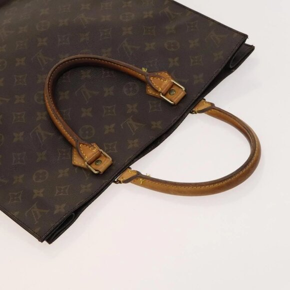 LOUIS VUITTON Monogram Sac Plat Hand Bag M51140 LV Auth - Picture 13 of 16